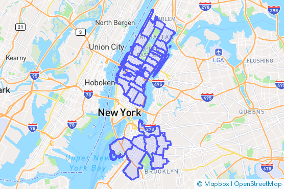 Service Area Map