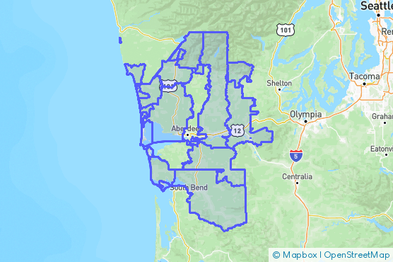 Service Area Map