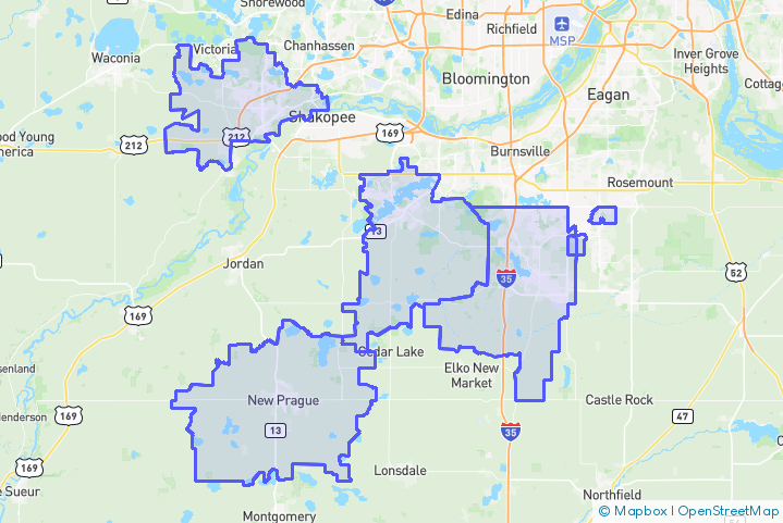 Service Area Map