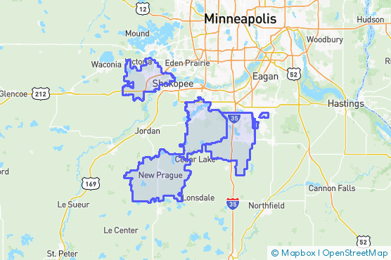 Service Area Map