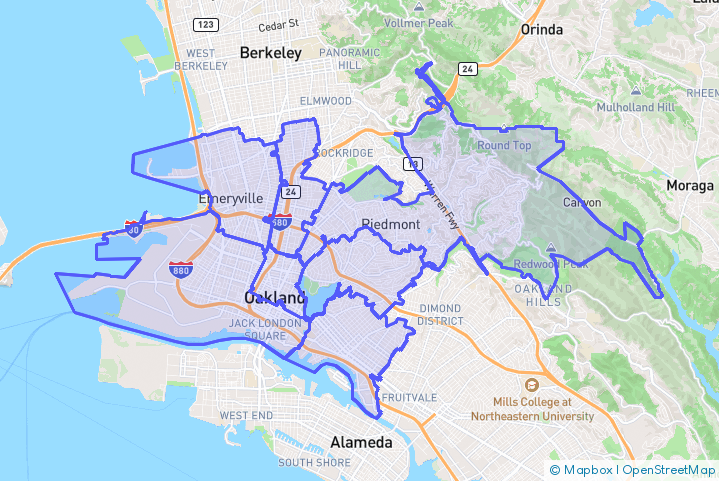 Service Area Map