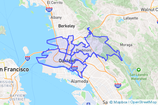 Service Area Map