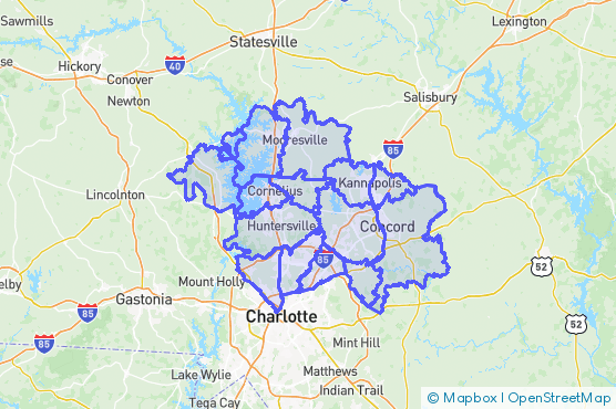Service Area Map