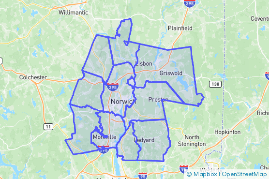 Service Area Map