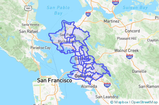 Service Area Map