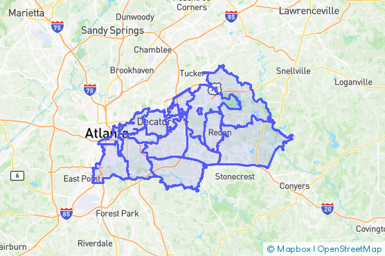 Service Area Map