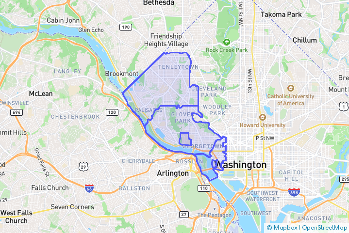 Service Area Map