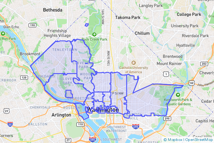 Service Area Map