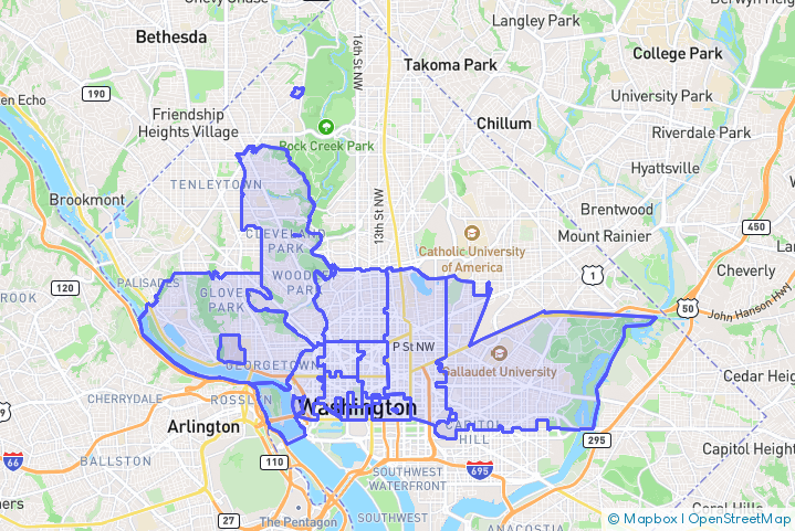 Service Area Map