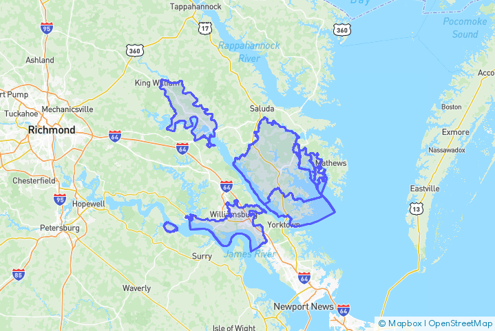 Service Area Map