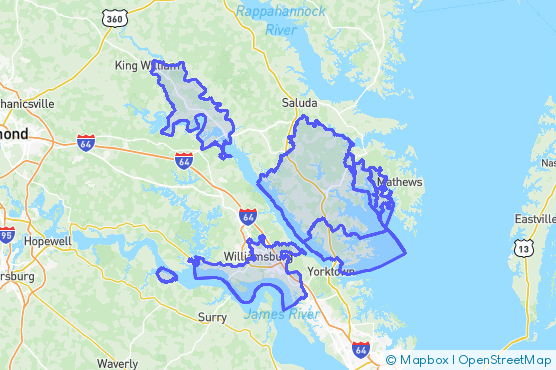 Service Area Map