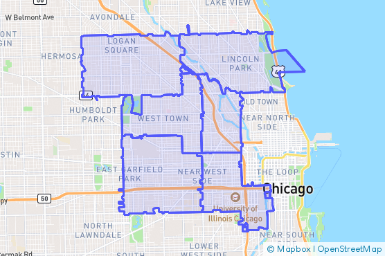 Service Area Map