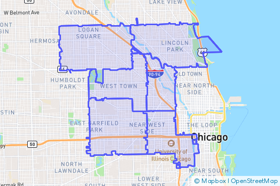 Service Area Map