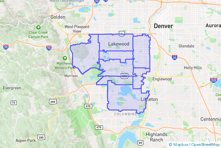 Service Area Map