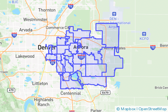 Service Area Map