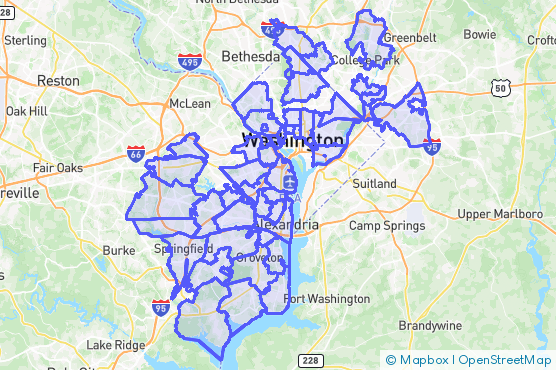 Service Area Map