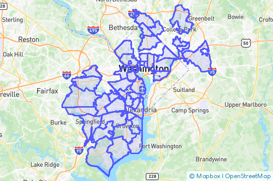 Service Area Map