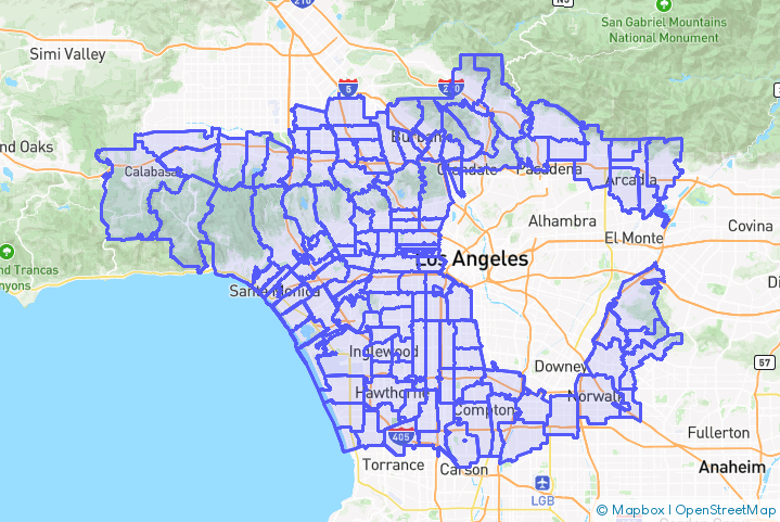 Service Area Map