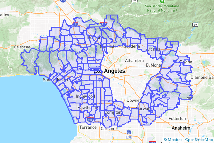Service Area Map