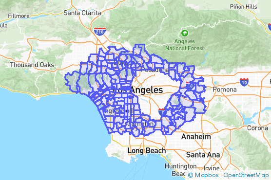 Service Area Map
