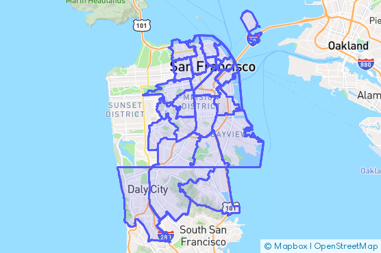 Service Area Map