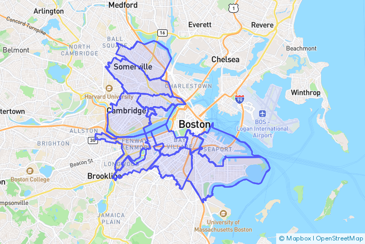 Service Area Map