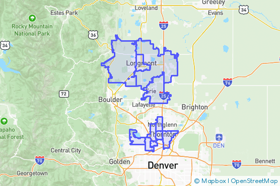 Service Area Map