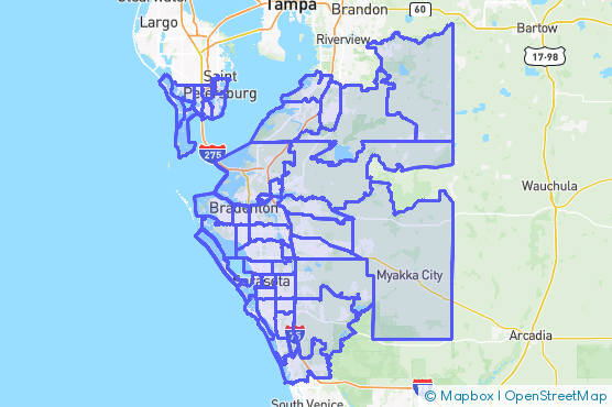Service Area Map
