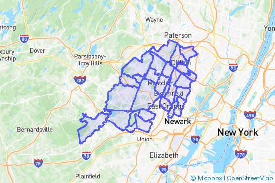Service Area Map