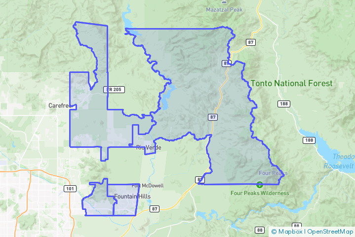 Service Area Map