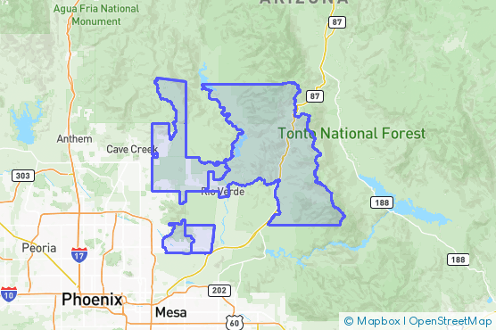 Service Area Map