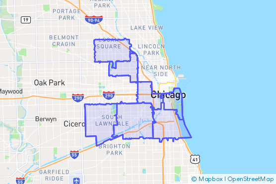 Service Area Map