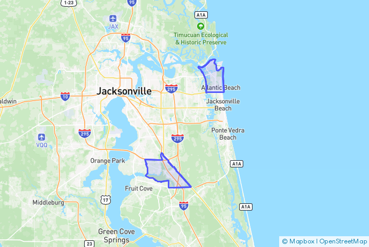 Service Area Map
