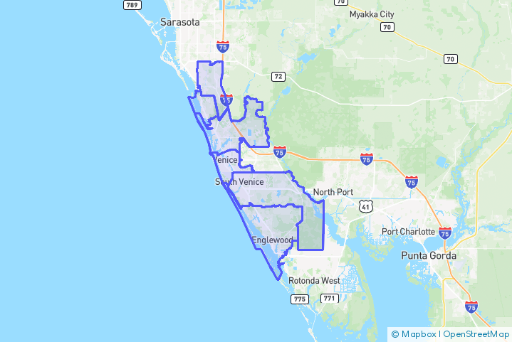 Service Area Map