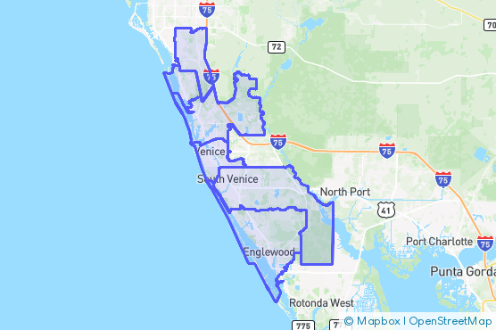 Service Area Map