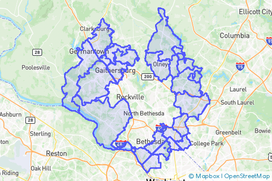 Service Area Map