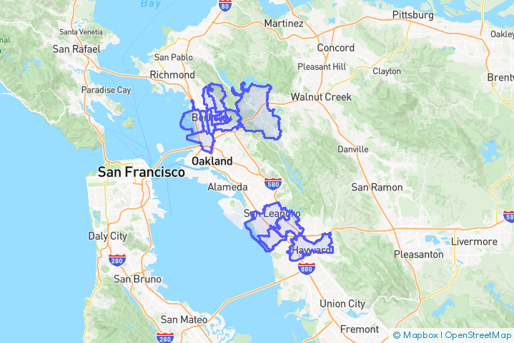 Service Area Map