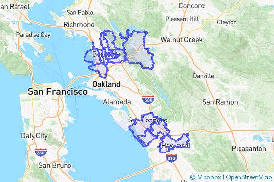 Service Area Map