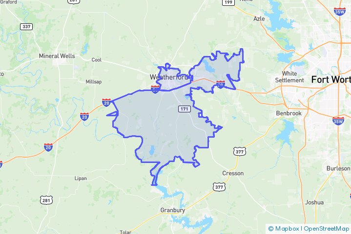Service Area Map