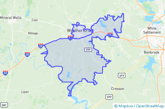 Service Area Map