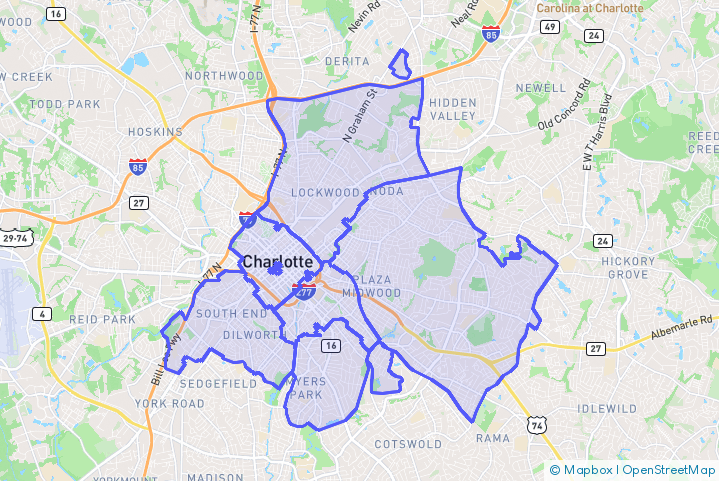 Service Area Map