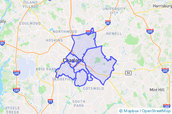 Service Area Map