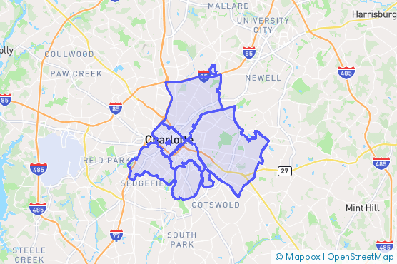 Service Area Map