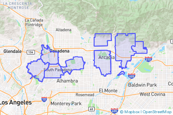 Service Area Map