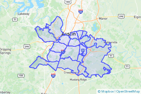 Service Area Map