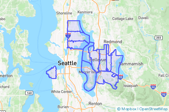 Service Area Map