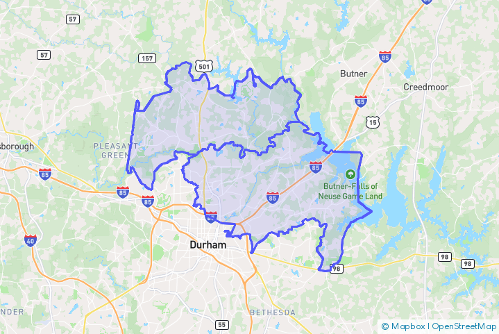 Service Area Map