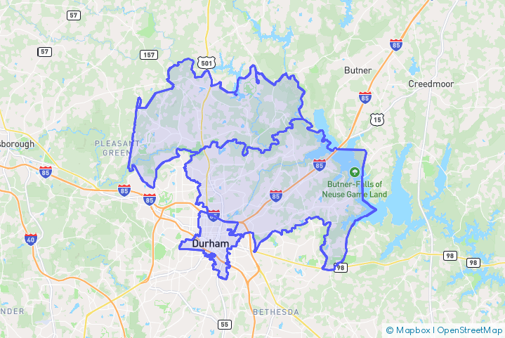 Service Area Map