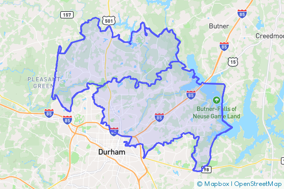 Service Area Map