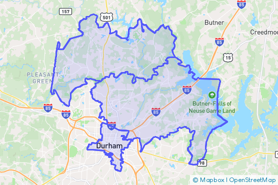 Service Area Map